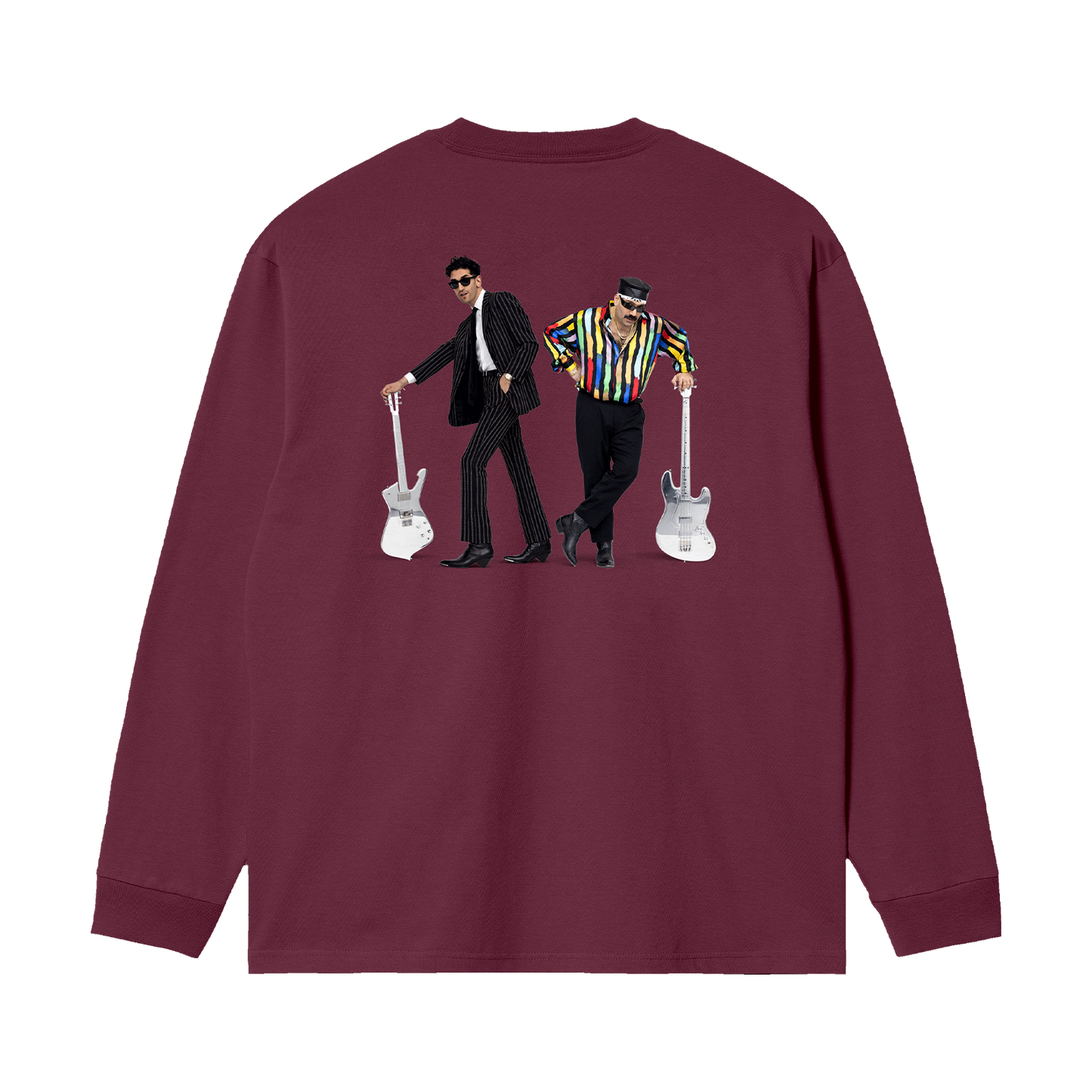 FUNK YOURSELF LONG SLEEVE (MAROON)