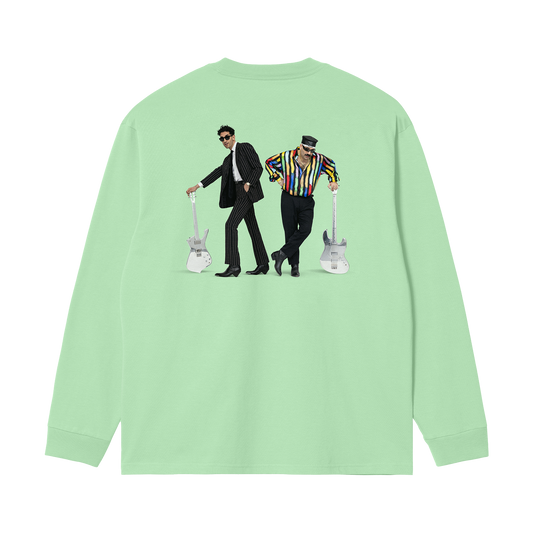 FUNK YOURSELF LONG SLEEVE (PASTEL MINT)