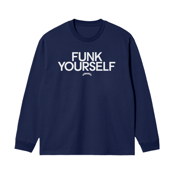 FUNK YOURSELF LONG SLEEVE (NAVY)