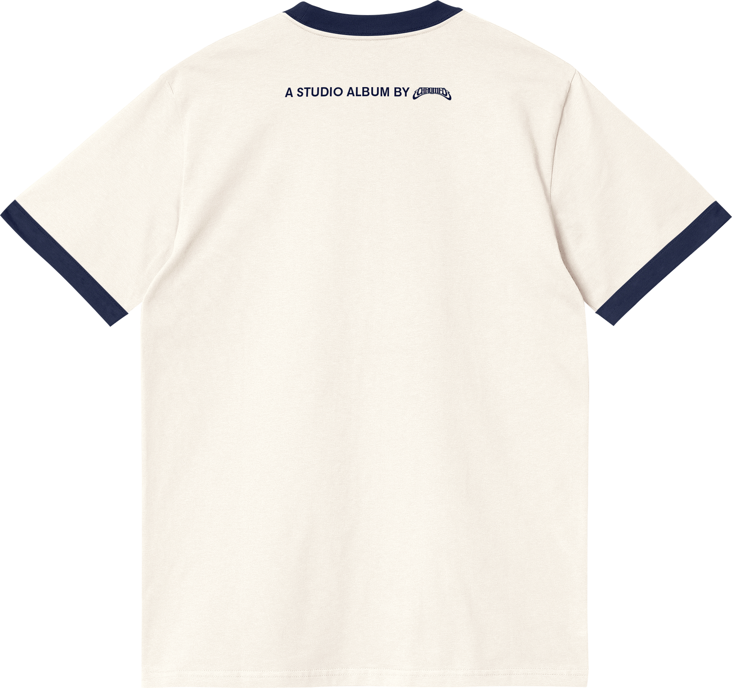 ADULT CONTEMPORARY RINGER TEE (NAVY/WHITE)