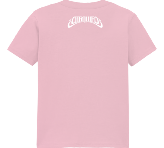 LITTLE CHROMETTE TODDLER TEE (BABY PINK)
