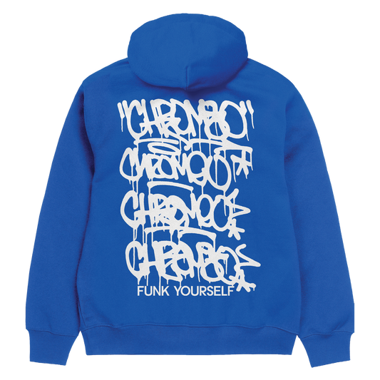 FUNK YOURSELF GRAF HOODIE (ROYAL BLUE)