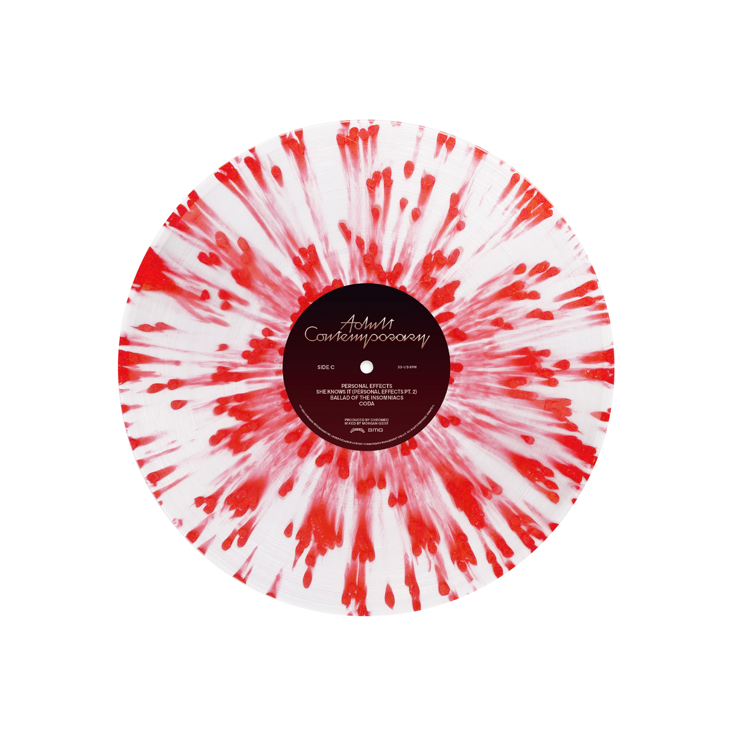 Adult Contemporary – 2LP Spotify Fans First Exclusive Clear Translucent & Red Splatter Vinyl (Limited Edition)