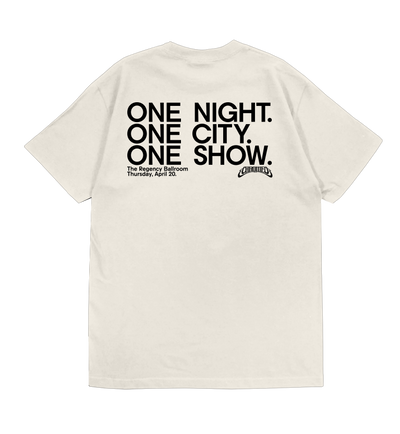 ONE NIGHT ONE CITY ONE SHOW: SAN FRANCISCO T-SHIRT