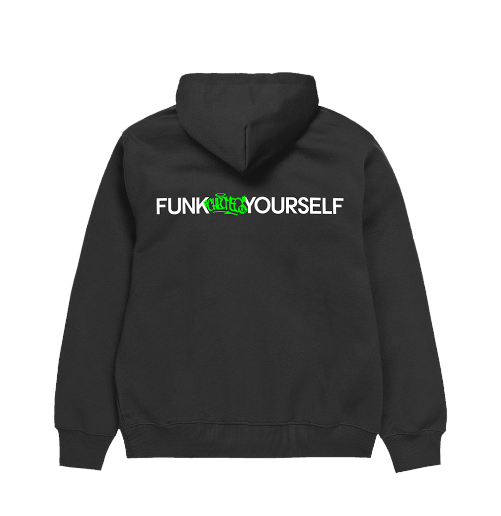 FUNK YOURSELF GRAF HOODIE (BLACK)