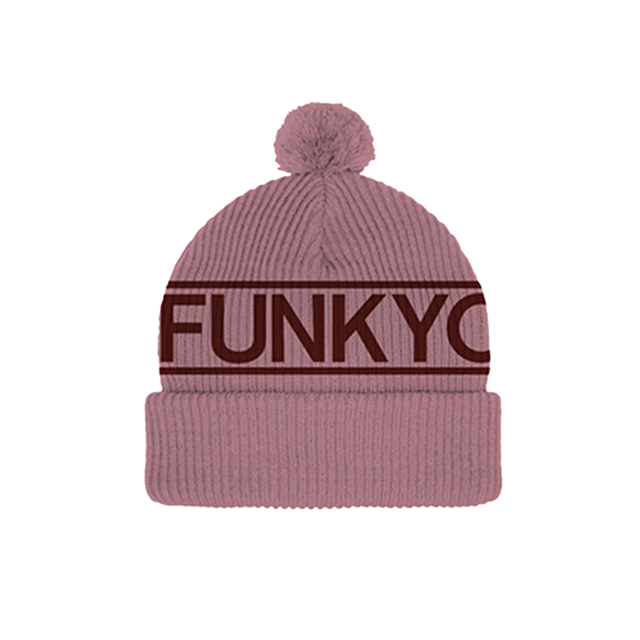 FUNK YOURSELF TOQUE (MAUVE/BURGUNDY)