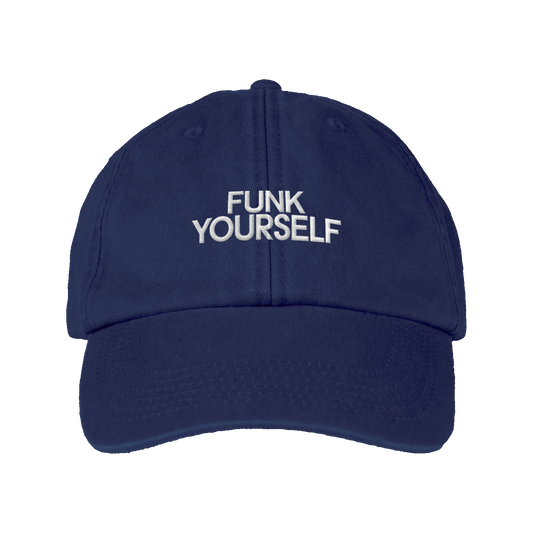 FUNK YOURSELF DAD HAT (NAVY)