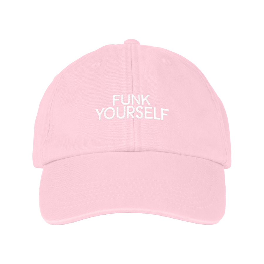 FUNK YOURSELF DAD HAT (PASTEL PINK)