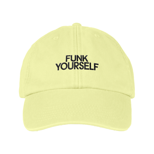 FUNK YOURSELF DAD HAT (PASTEL LEMON)