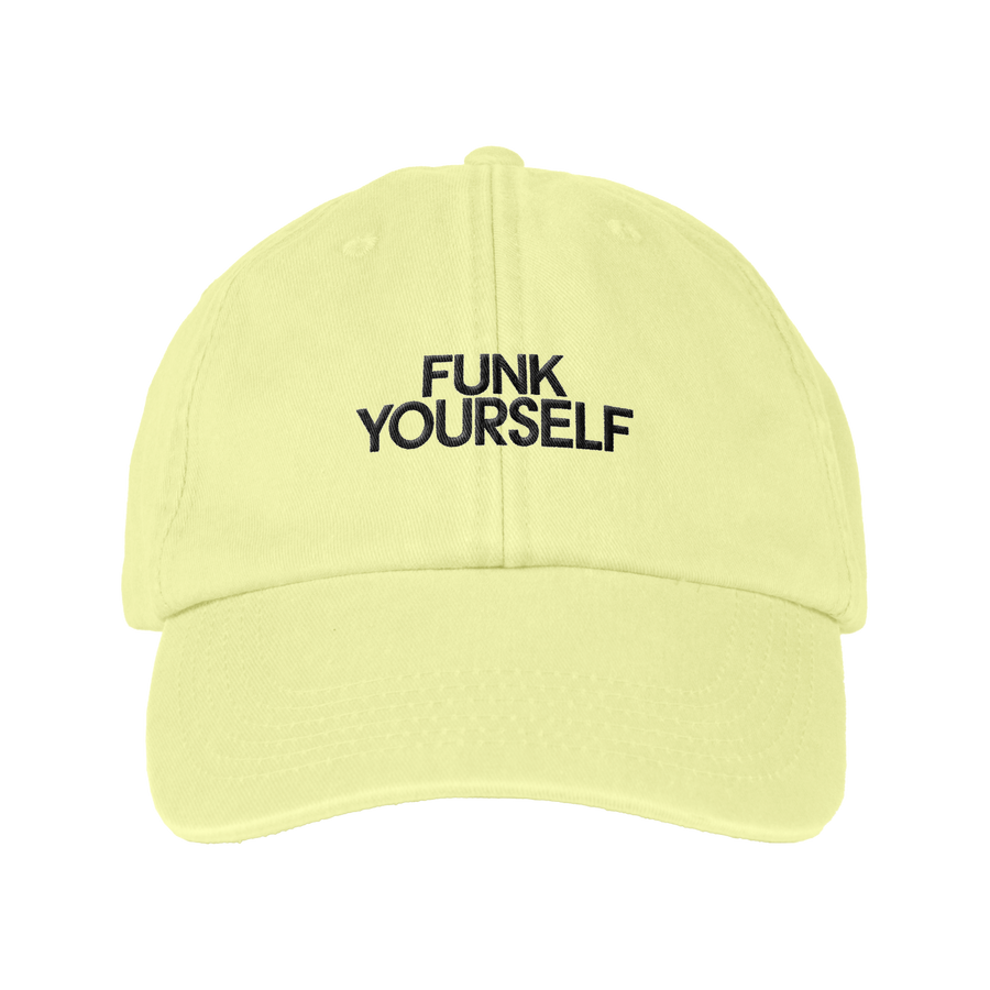 FUNK YOURSELF DAD HAT (PASTEL LEMON)