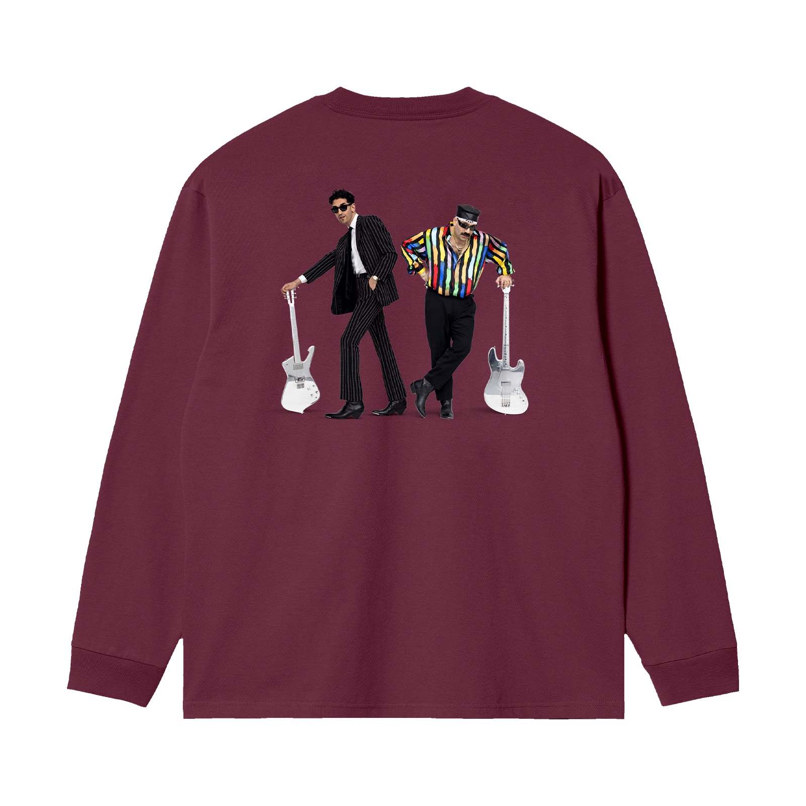 FUNK YOURSELF LONG SLEEVE (MAROON)