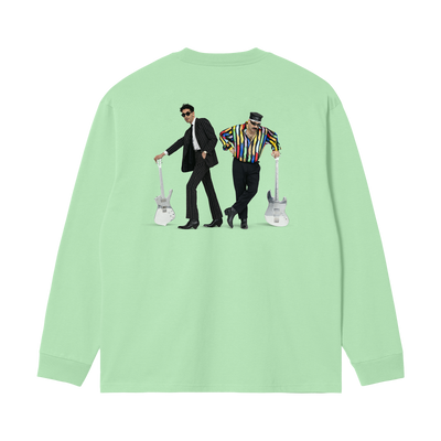 FUNK YOURSELF LONG SLEEVE (PASTEL MINT)