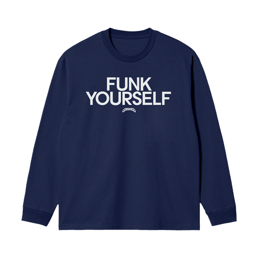 FUNK YOURSELF LONG SLEEVE (NAVY)