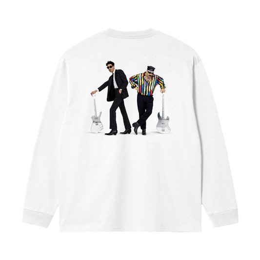 FUNK YOURSELF LONG SLEEVE (WHITE)