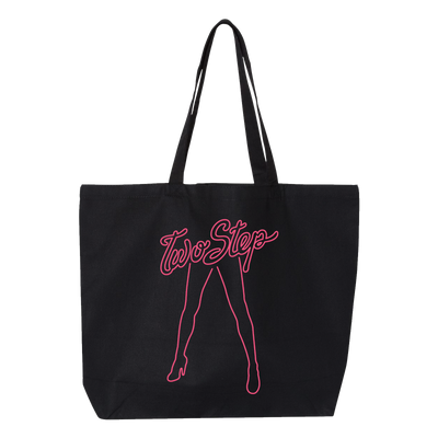 TWO STEP JUMBO TOTE (BLACK)