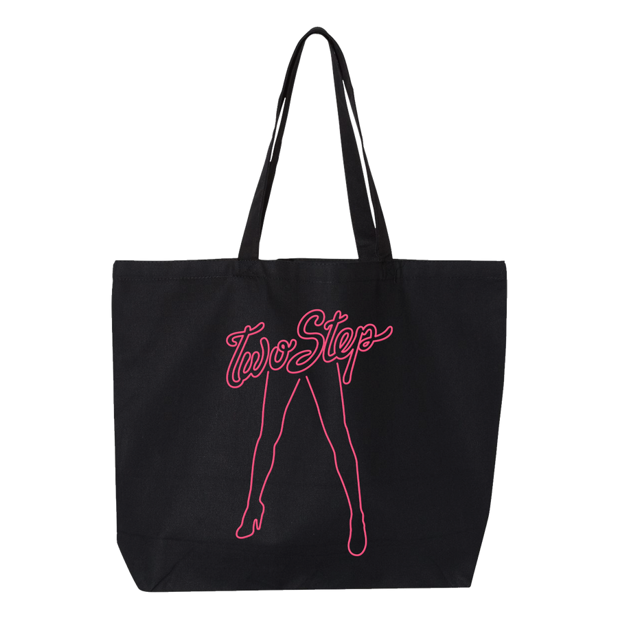 TWO STEP JUMBO TOTE (BLACK)