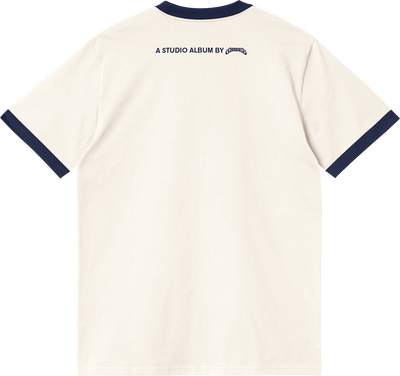 ADULT CONTEMPORARY RINGER TEE (NAVY/WHITE)