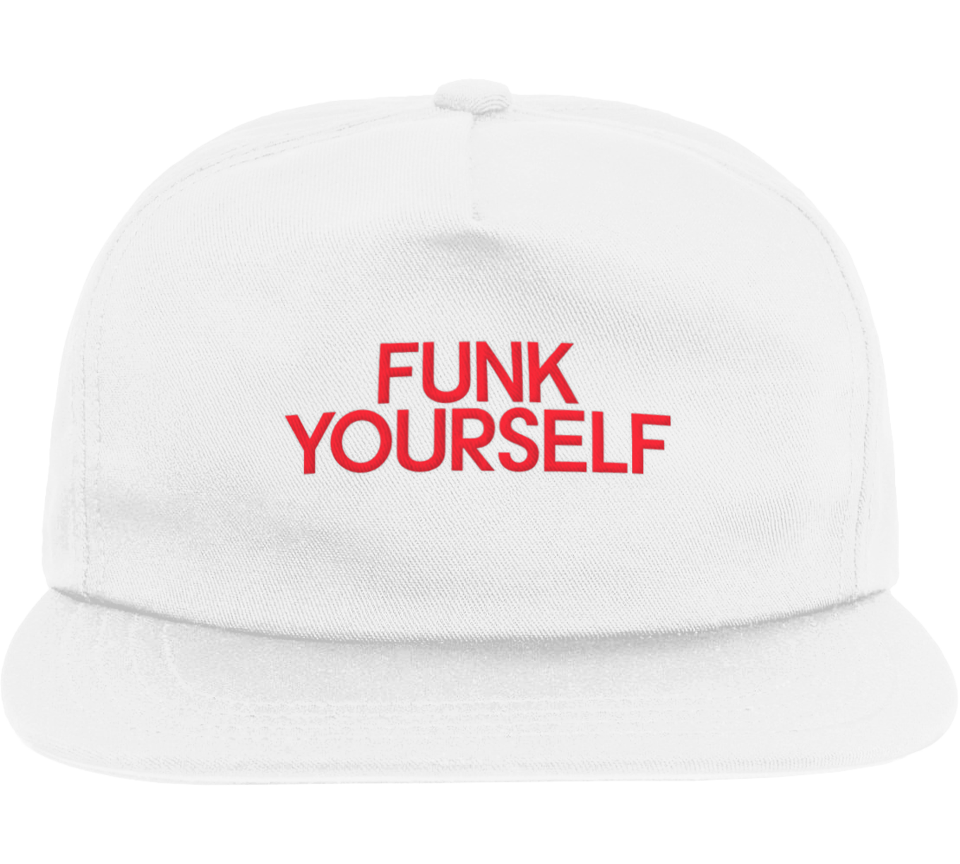 FUNK YOURSELF SKATE HAT (CRIMSON/WHITE)