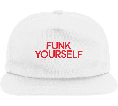 FUNK YOURSELF SKATE HAT (CRIMSON/WHITE)