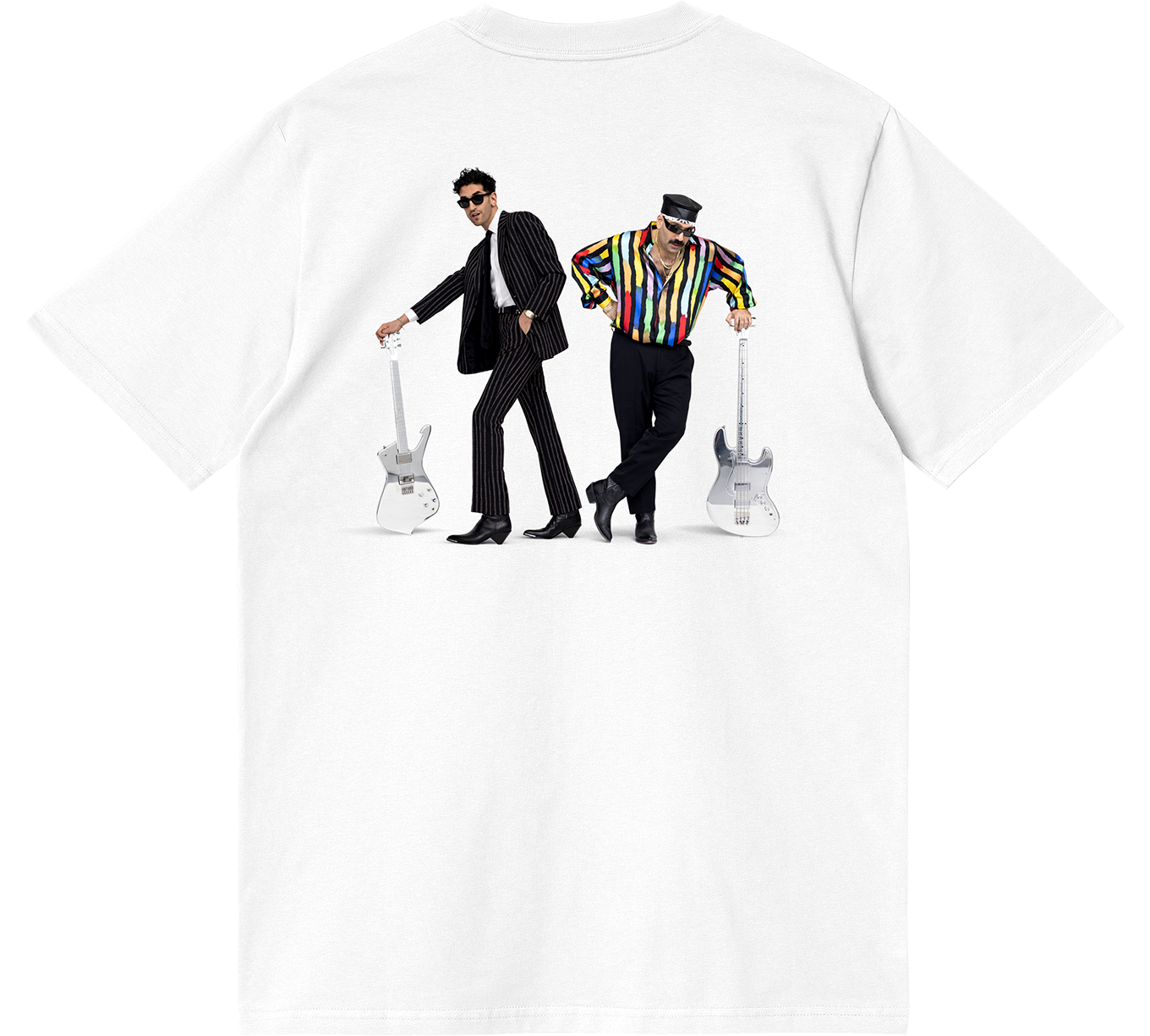 FUNK YOURSELF TEE (CRIMSON/WHITE)