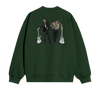 FUNK YOURSELF CREWNECK SWEATSHIRT (FOREST GREEN)