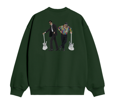 FUNK YOURSELF CREWNECK SWEATSHIRT (FOREST GREEN)