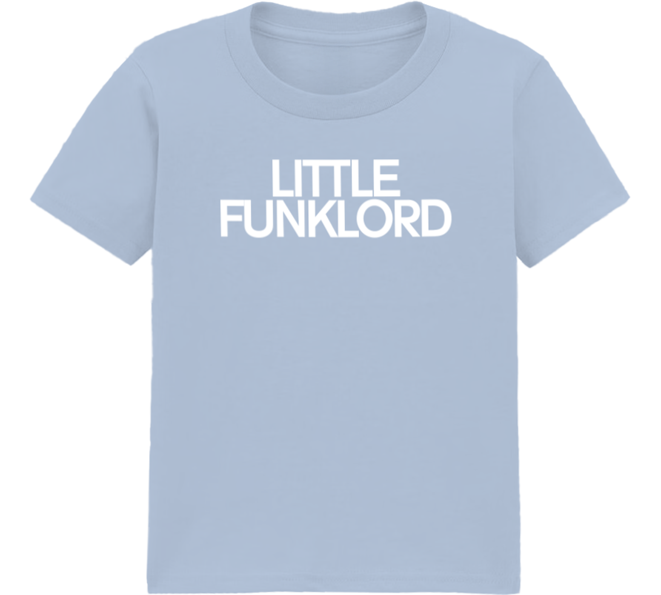 LITTLE FUNKLORD TODDLER TEE (POWDER BLUE)