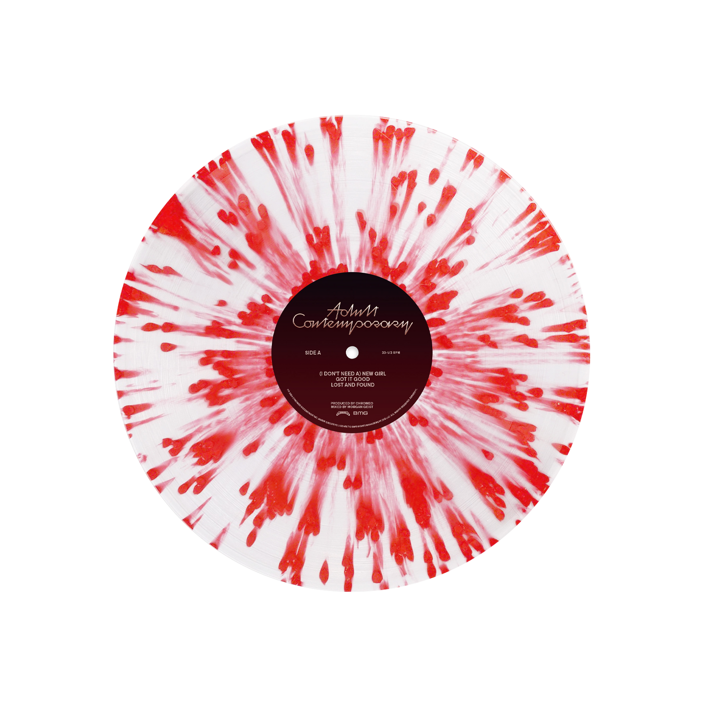 Adult Contemporary – 2LP Spotify Fans First Exclusive Clear Translucent & Red Splatter Vinyl (Limited Edition)